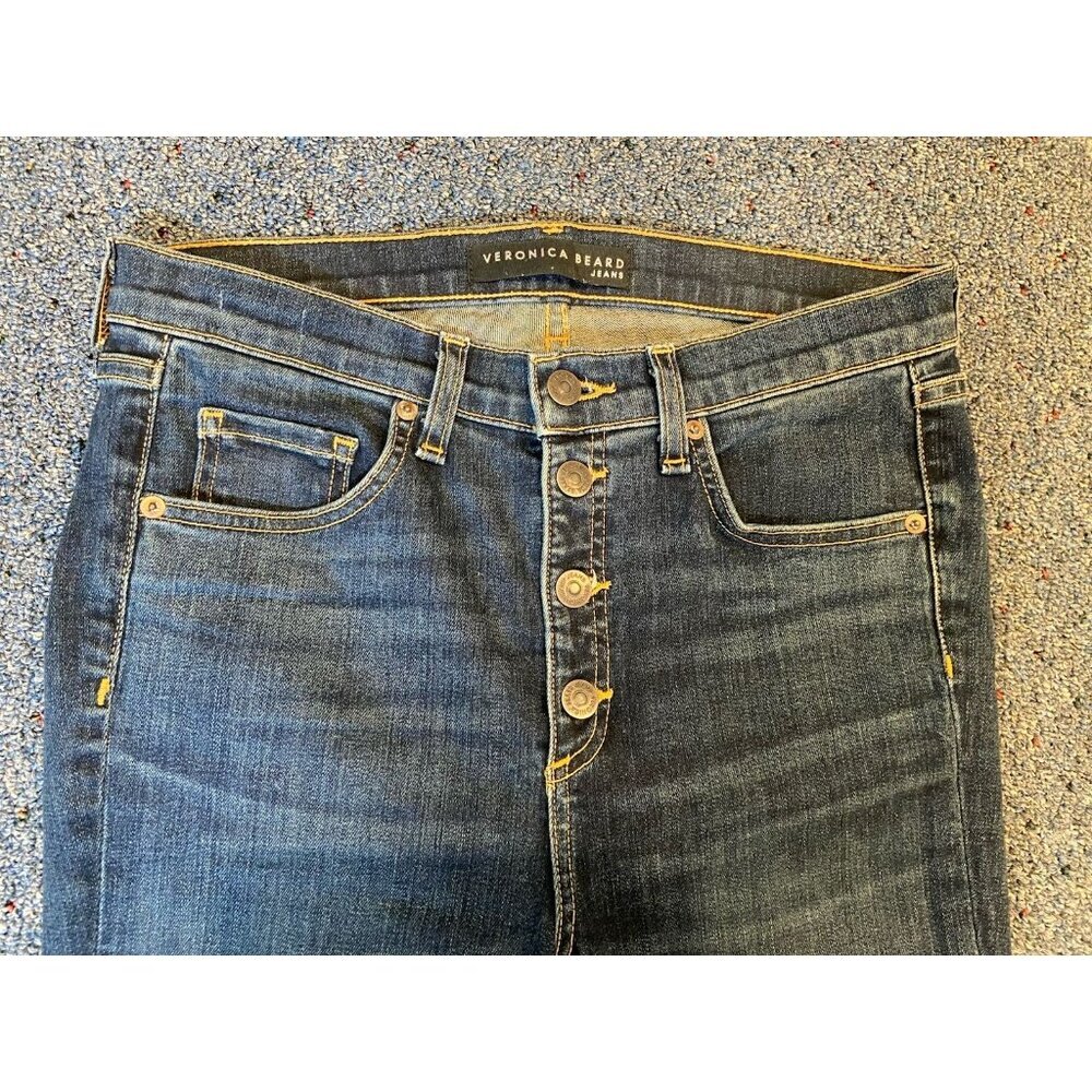 Veronica Beard Classic Blue Skinny Jeans - Picture 2 of 7